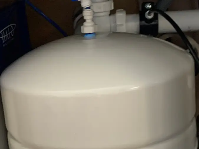 Water filtration tank for home water quality