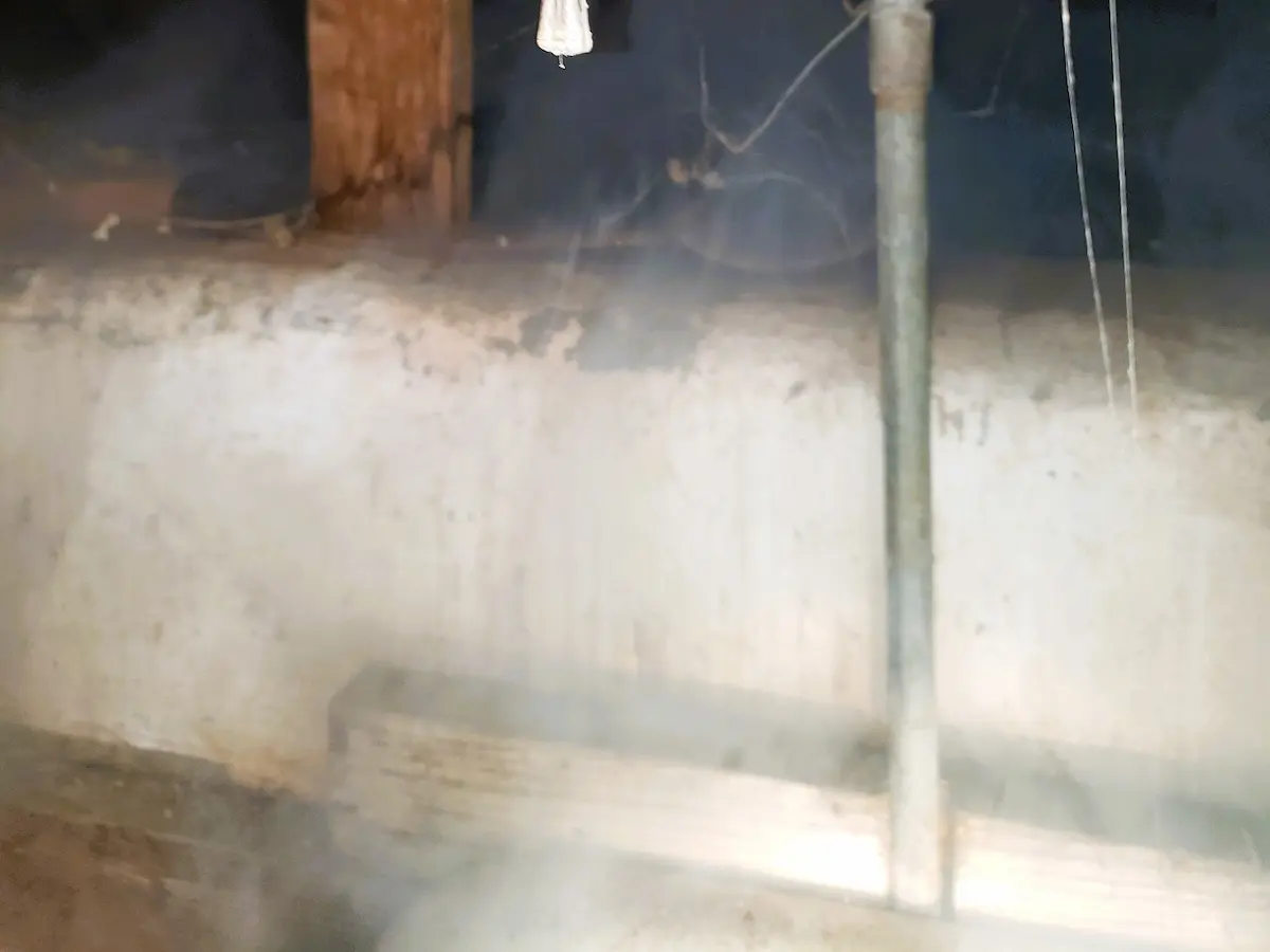 Smoke testing used to diagnose sewer odor and hidden drain system defects