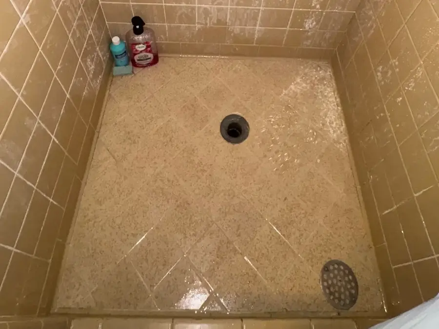 Tub and shower drain backing up before drain cleaning