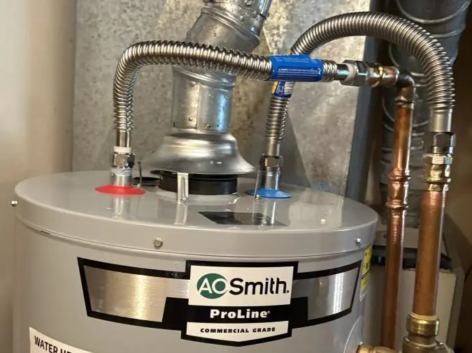 A O Smith residential water heater installed by PD Plumbing
