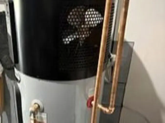 Heat pump water heater installed by PD Plumbing