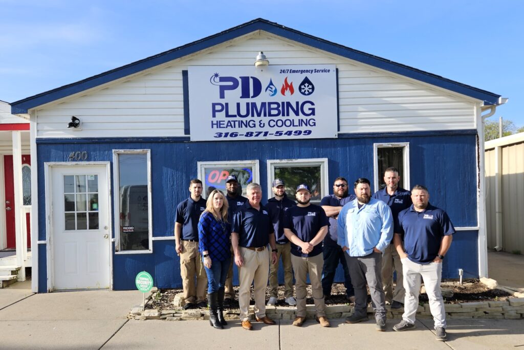 pd plumbing serving wichita area